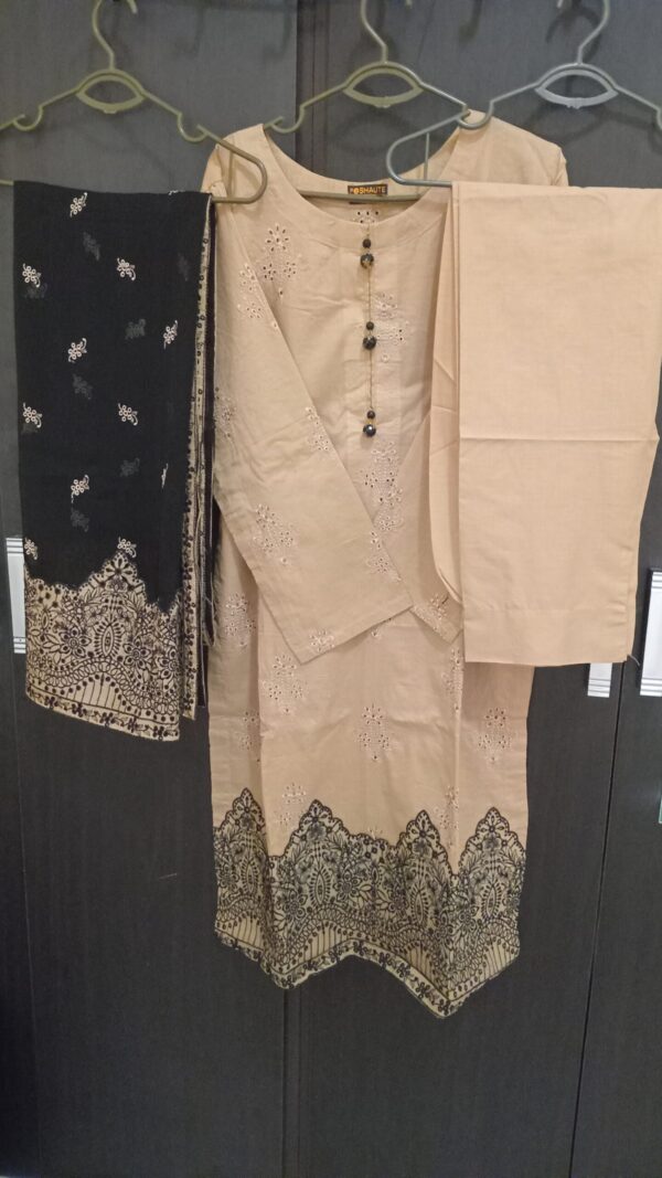 Luxury Lawn Embroidered Suit - Image 2