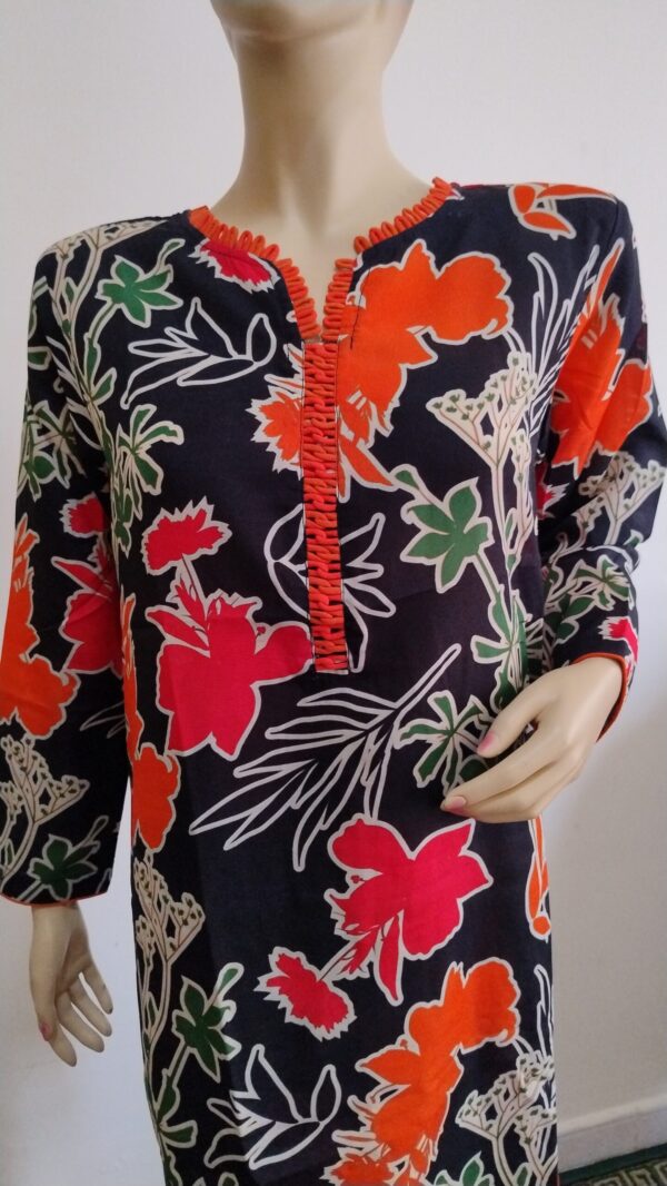 Digital Printed Swiss Lawn - Shirt & Trouser