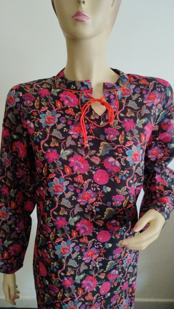 swiss Lawn Floweral Print - Shirt & Trouser - Image 4