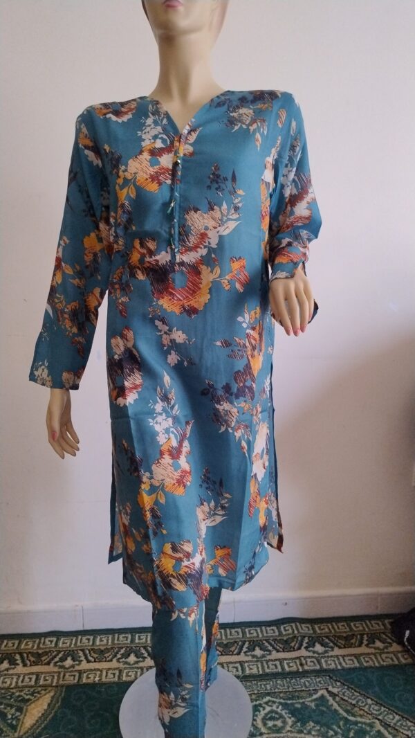 Swiss Lawn Shirt & Trouser - Floweral Print