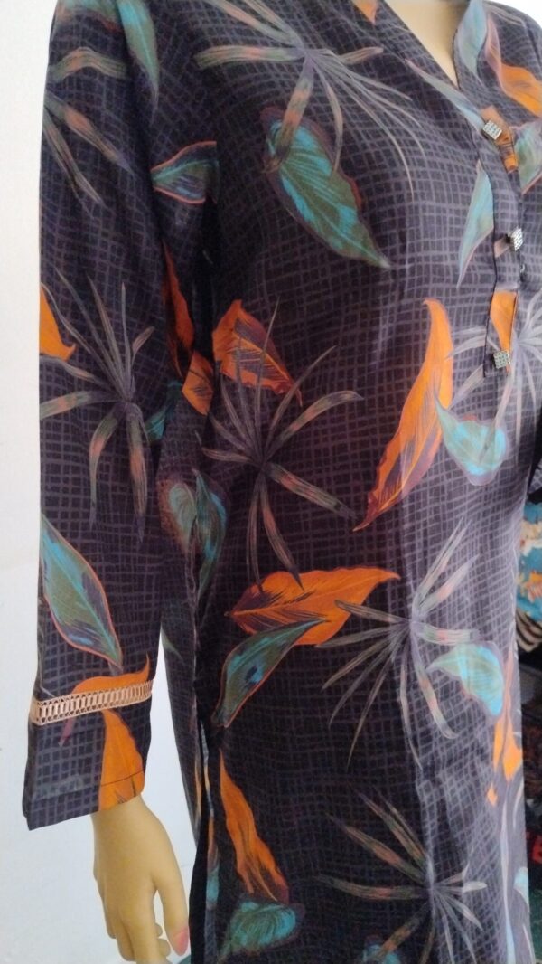 Swiss Lawn Floweral Digital print - Shirt & Trouser - Image 2