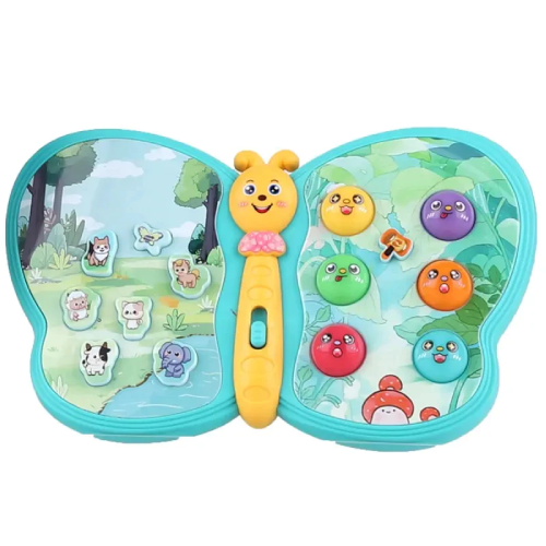 Interactive Musical Butterfly Toy for Toddler 12+M 